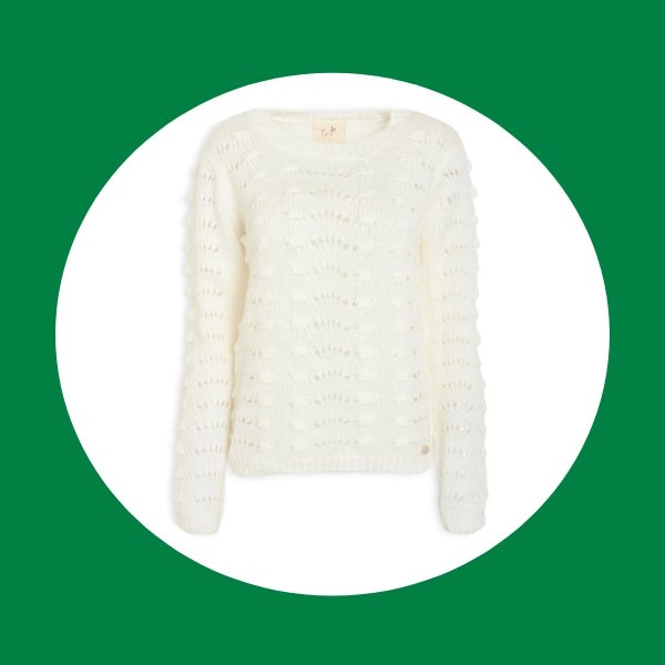Milk stitch jumper